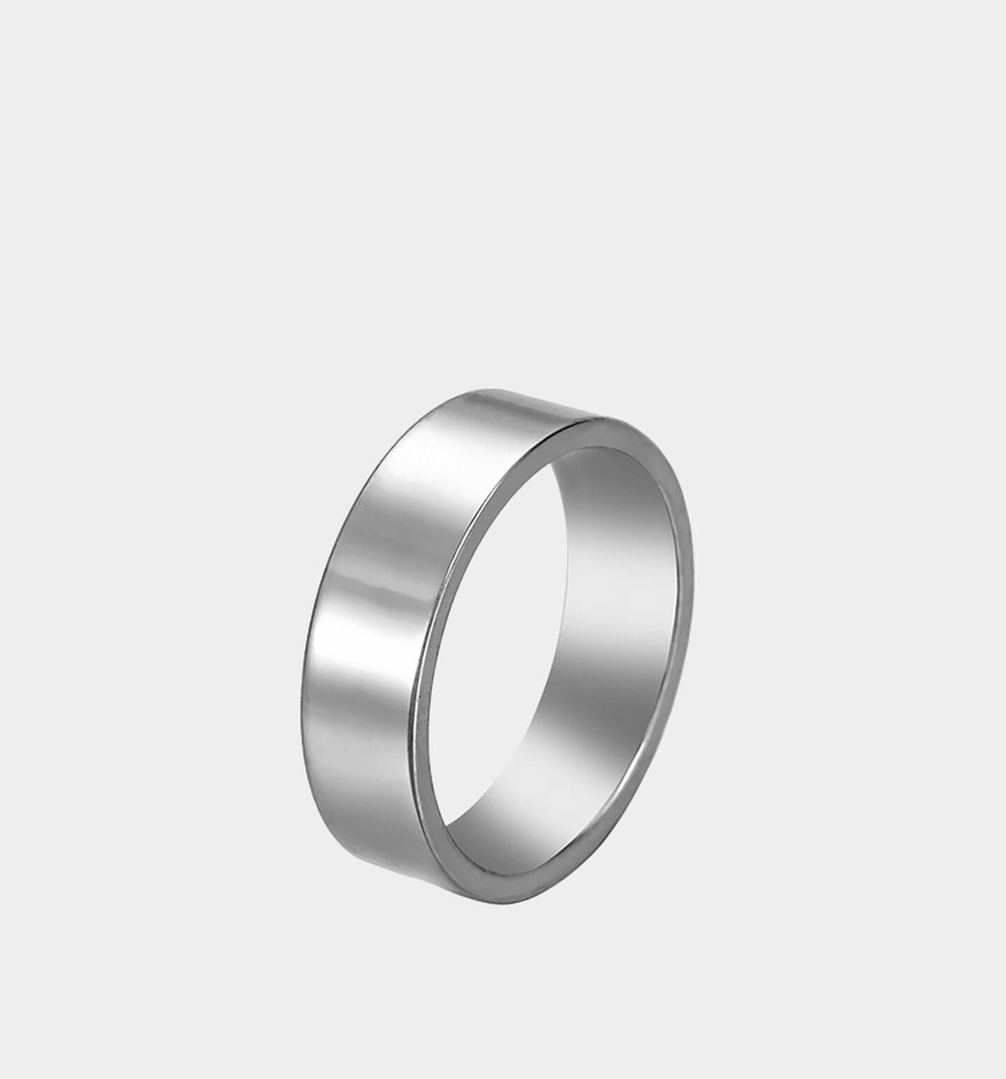 Titanium Minimal Band Ring
