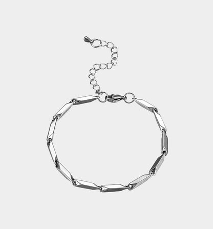 Bamboo Titanium Men Bracelet