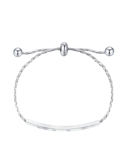 Roman Numeral Adjustable Bracelet