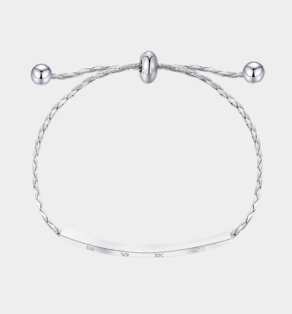 Roman Numeral Adjustable Bracelet