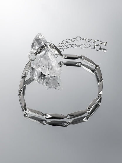 Bamboo Titanium Men Bracelet