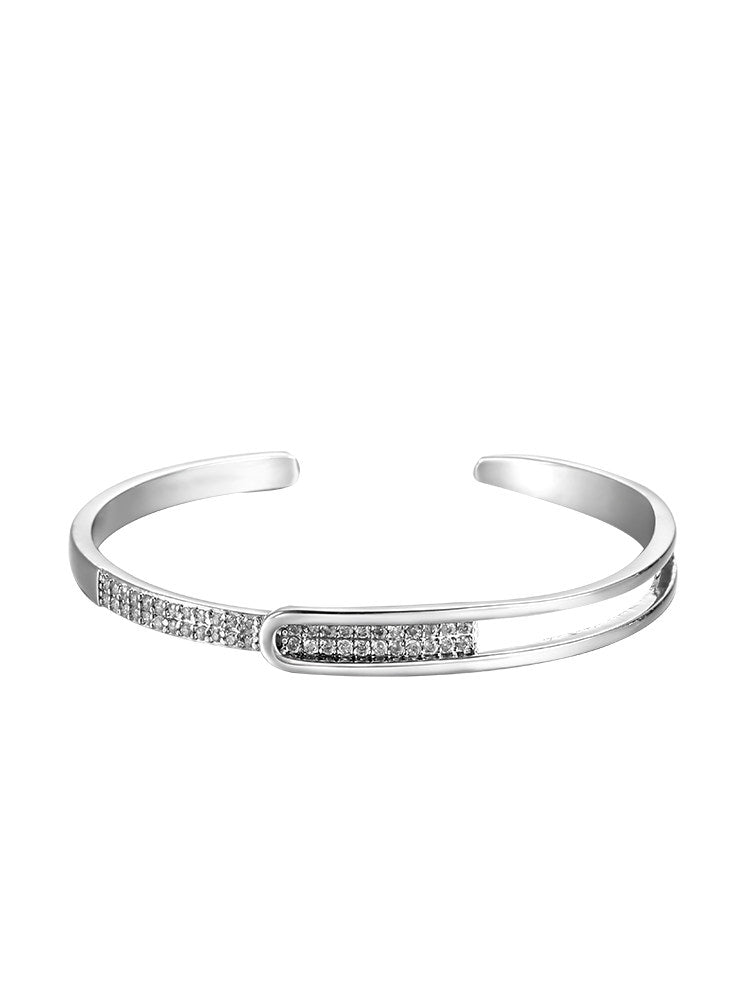 Starry Open Bangle Bracelet