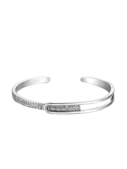 Starry Open Bangle Bracelet