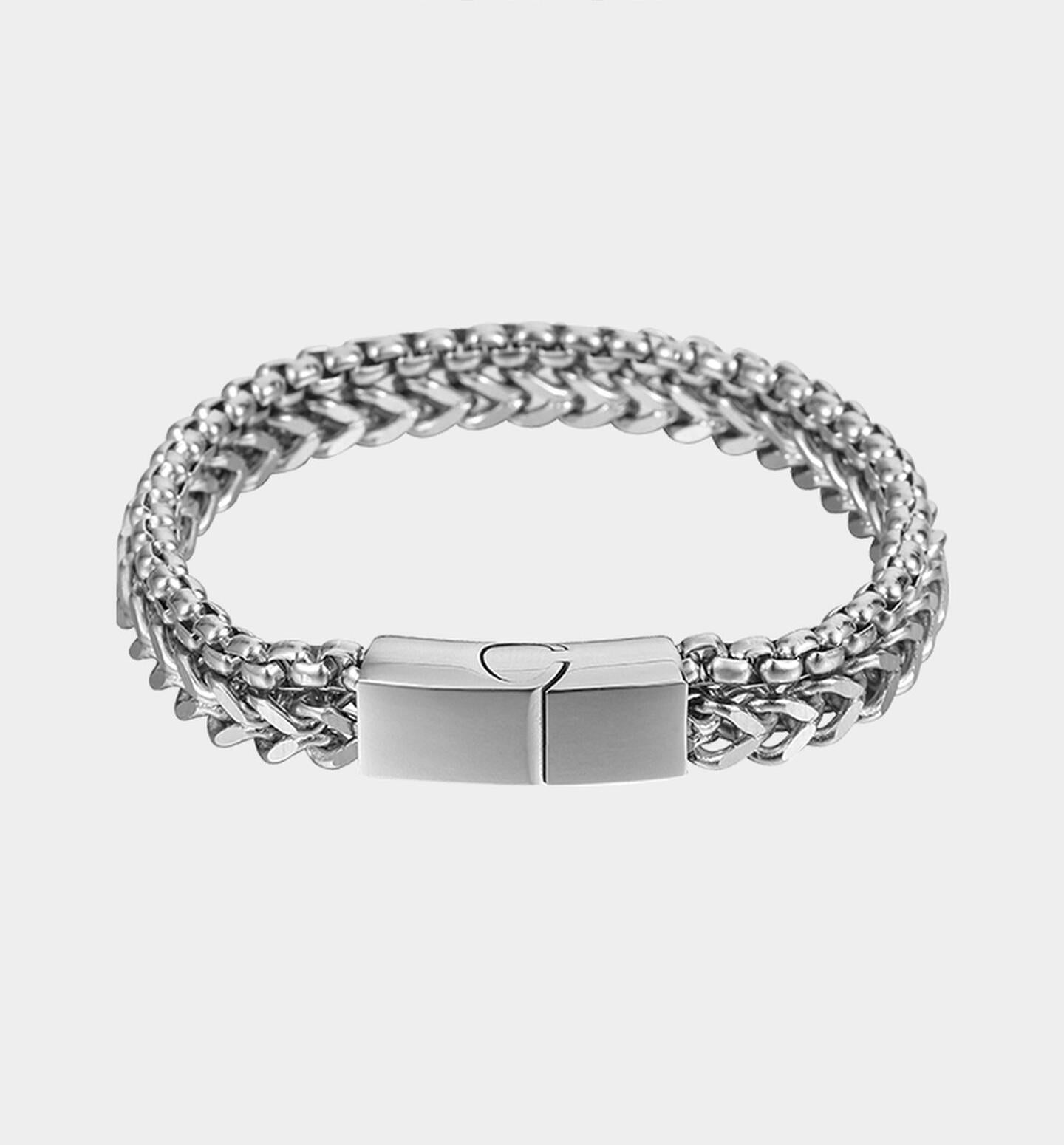Titanium Cuban Men Bracelet
