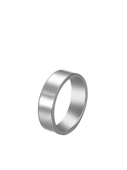 Titanium Minimal Band Ring