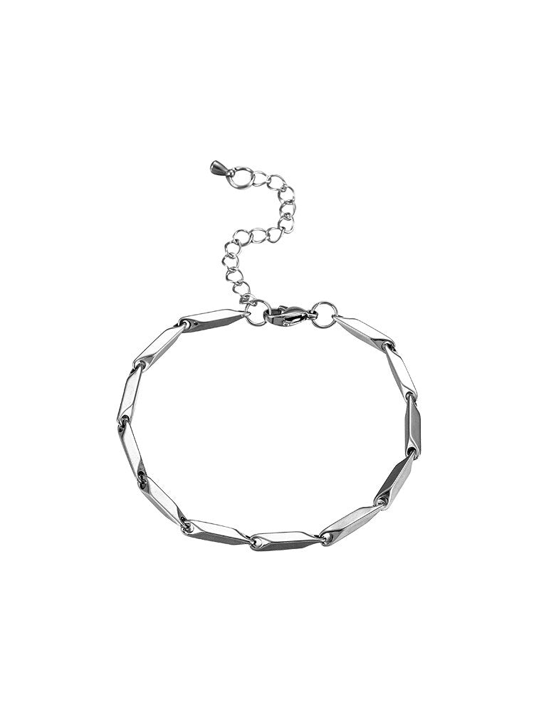 Bamboo Titanium Men Bracelet