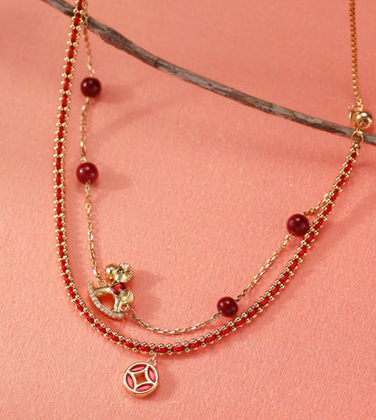 Lucky Horse Red String Bracelet