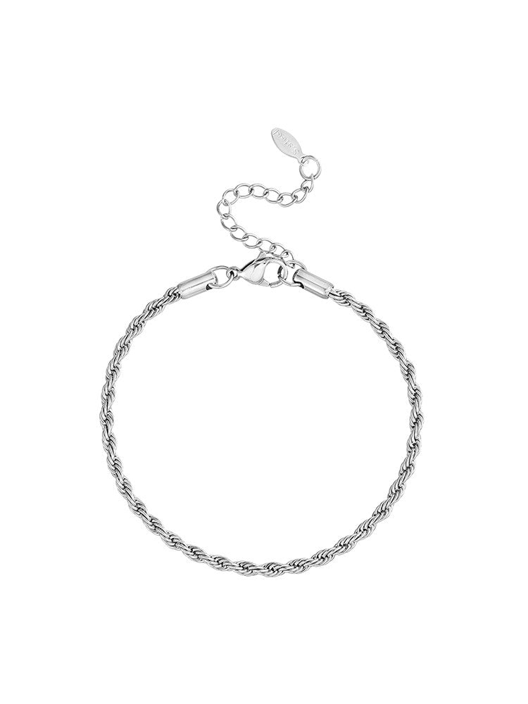 Braided Titanium Adjustable Bracelet