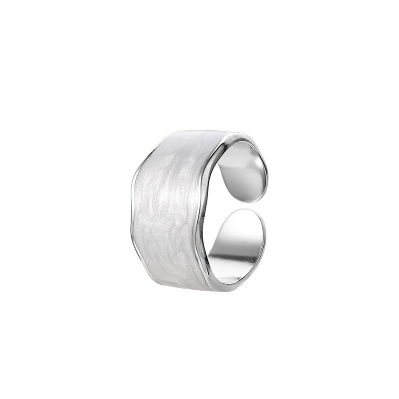 Titanium Couple Open Rings