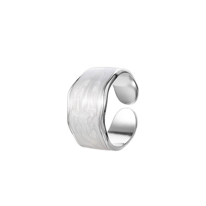 Titanium Couple Open Rings