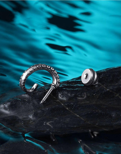 Octopus Tentacle Tongue Stud