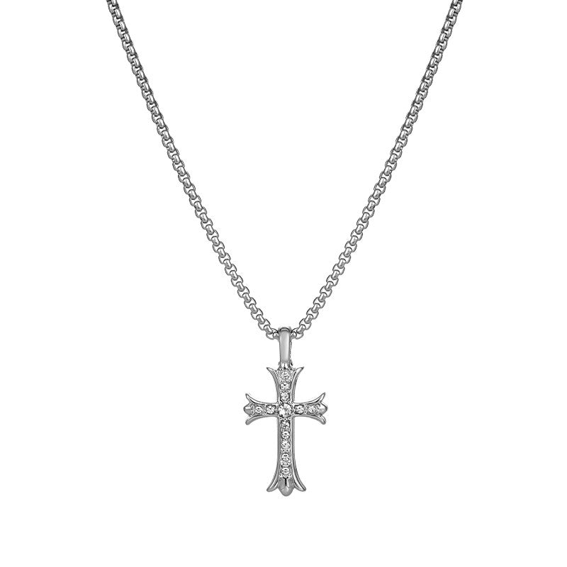 Long Cross Hip Hop Necklace