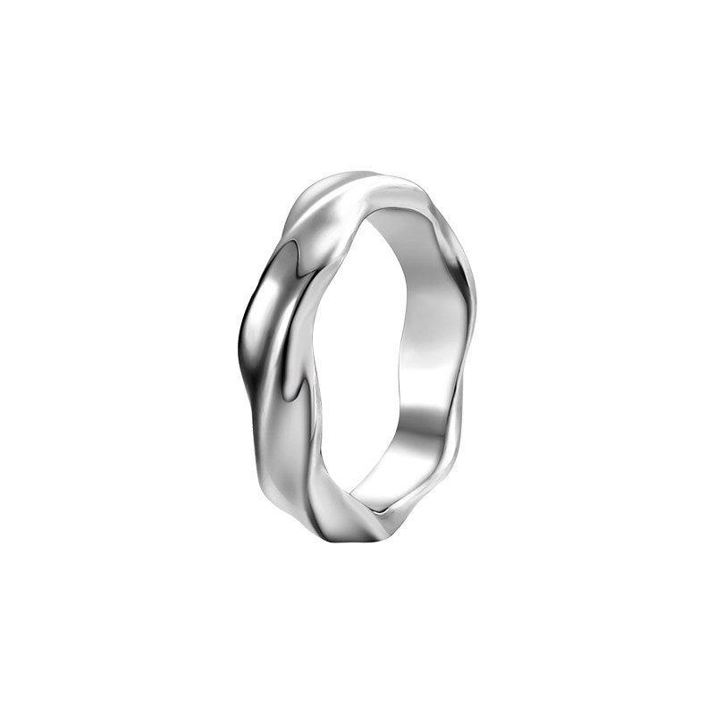 Mobius Titanium Steel Ring