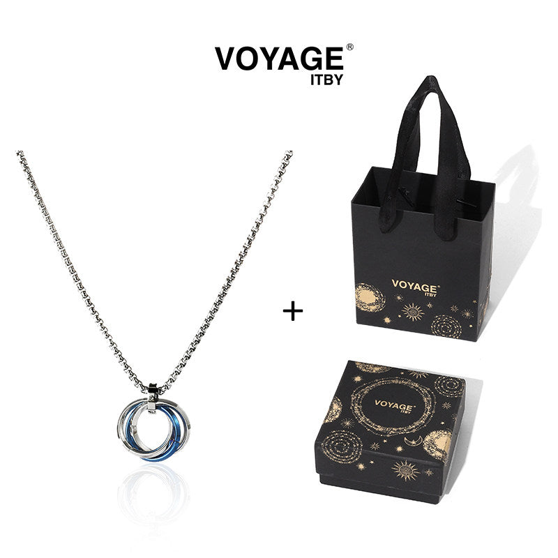 Minimal Men Pendant Necklace