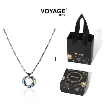 Minimal Men Pendant Necklace