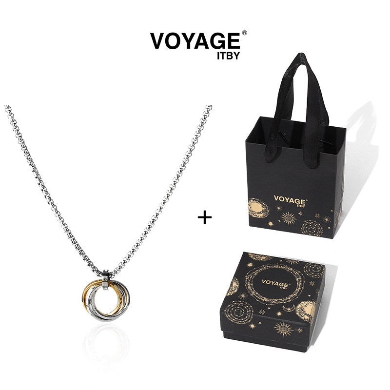 Minimal Men Pendant Necklace