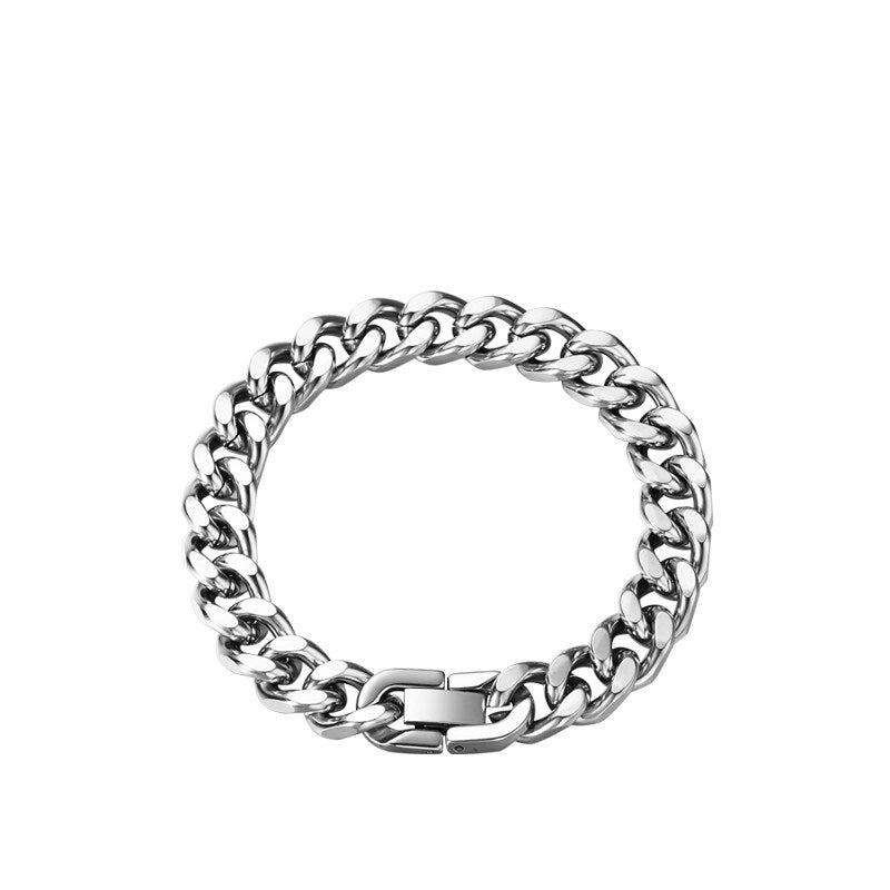 Titanium Cuban Chain Bracelet