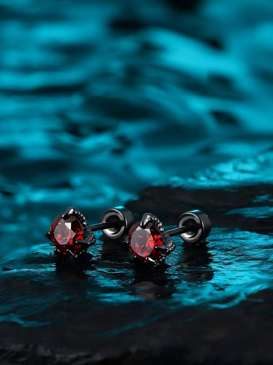 Dragon Claw Zircon Studs