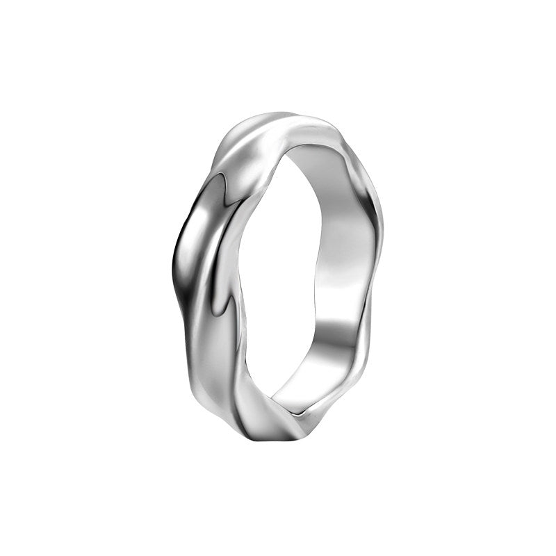 Mobius Titanium Steel Ring