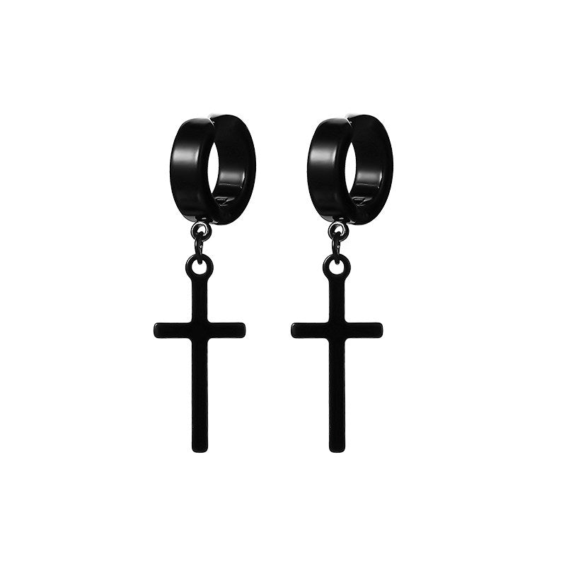 Cross Ear Cuff Clip