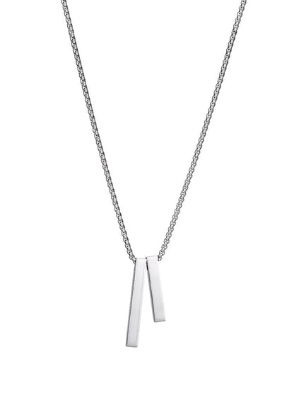 Titanium Steel Men Pendant Necklace