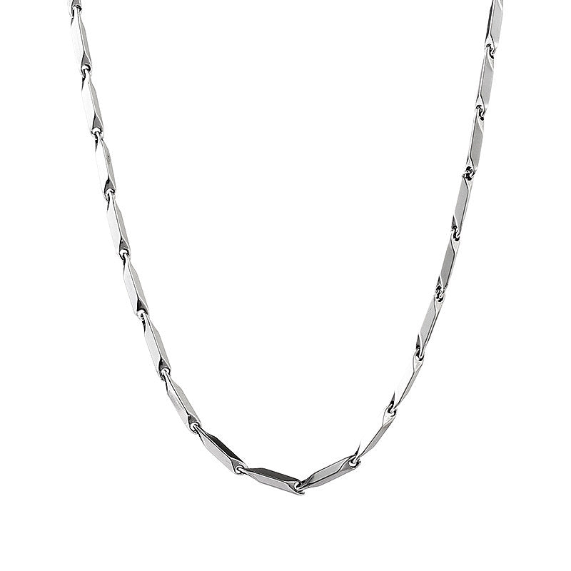 Diamond Shape Titanium Necklace