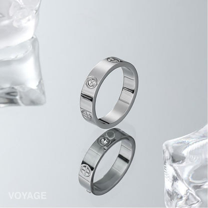 Titanium Men Plain Ring