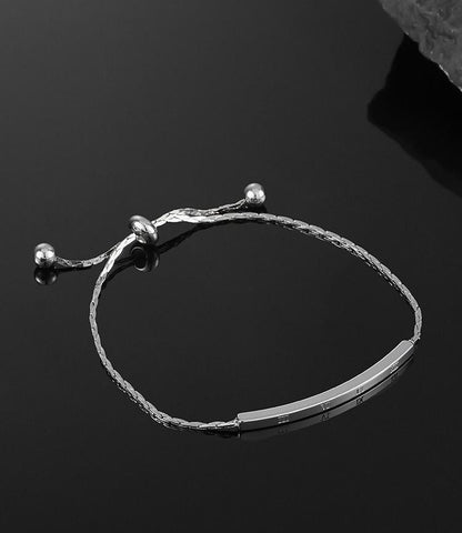 Roman Numeral Adjustable Bracelet