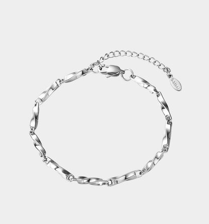 Mobius Couple Titanium Bracelet