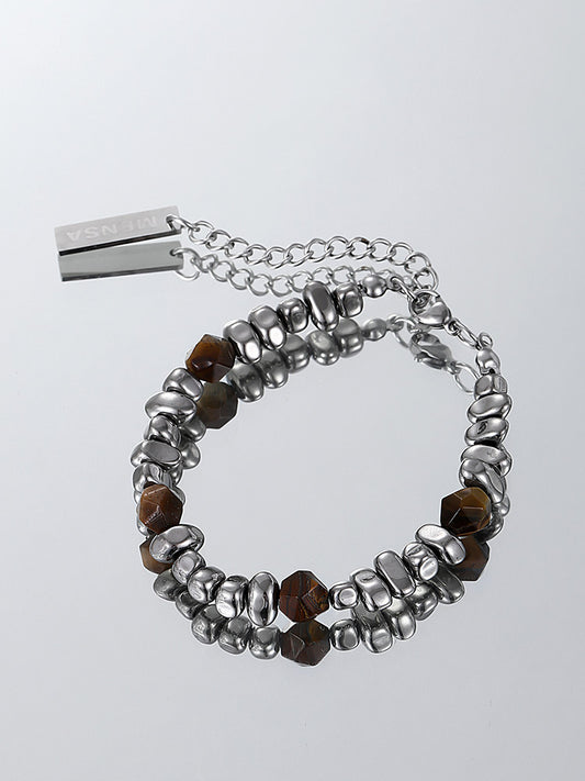 Retro Beaded Men Bracelet