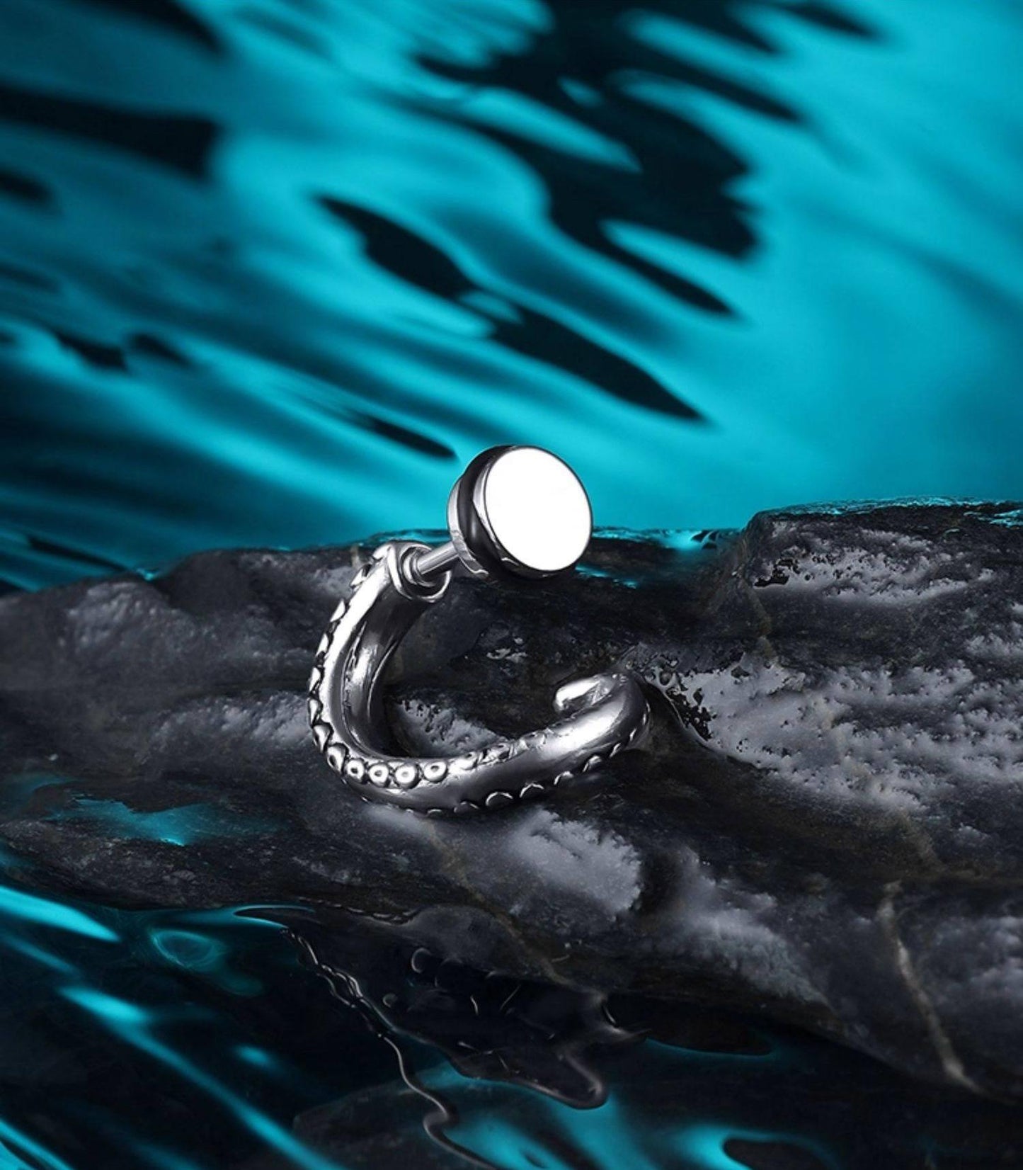 Octopus Tentacle Tongue Stud