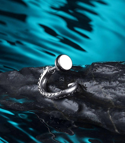 Octopus Tentacle Tongue Stud