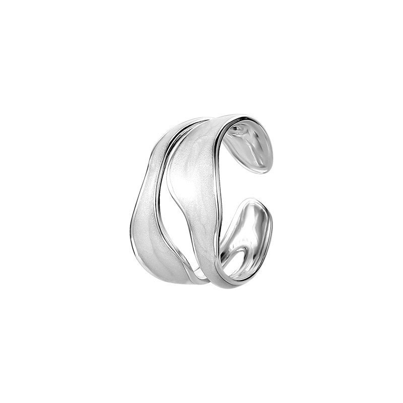 Titanium Couple Open Rings