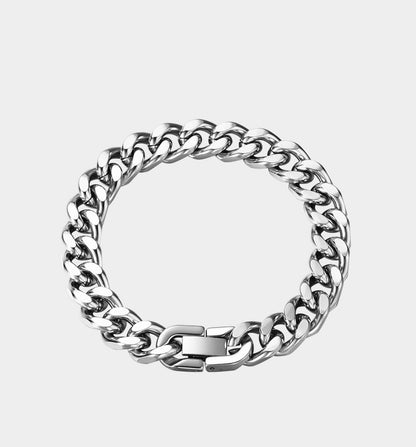 Titanium Cuban Chain Bracelet