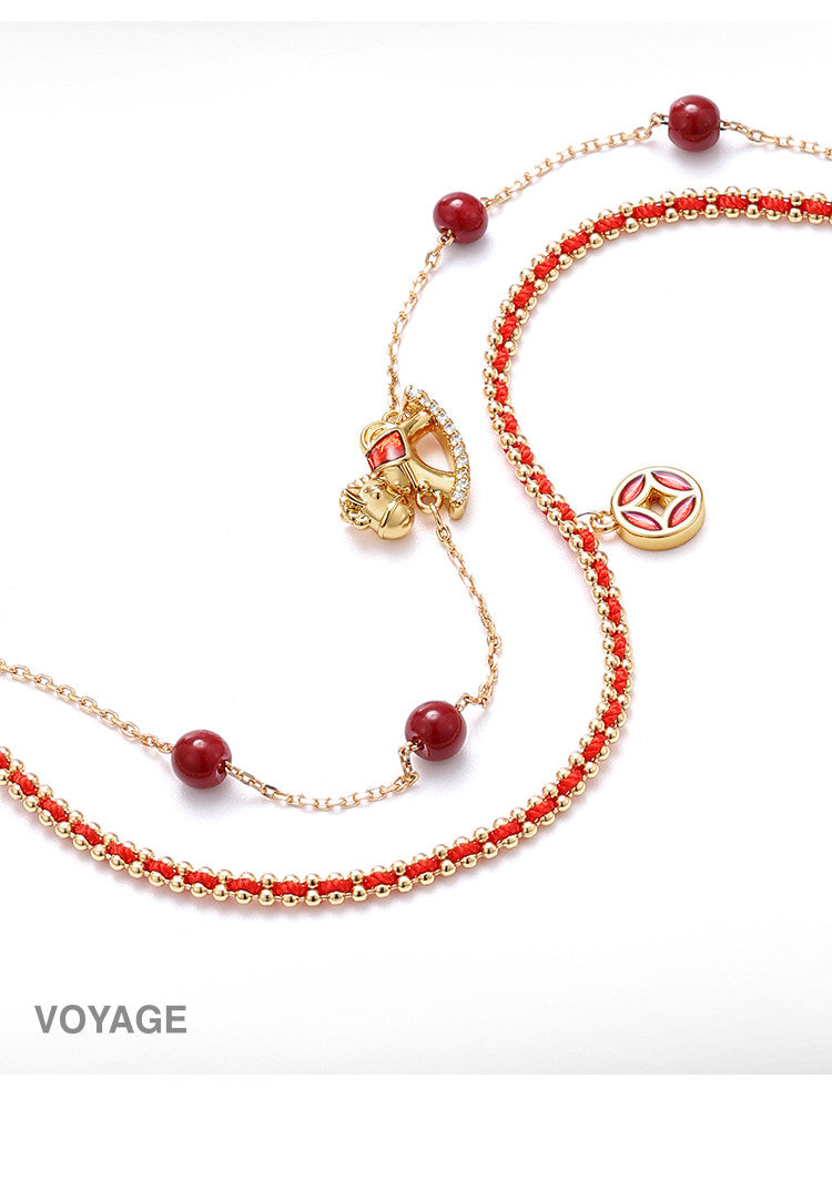 Lucky Horse Red String Bracelet