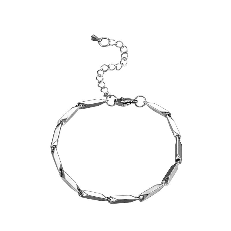 Bamboo Titanium Men Bracelet