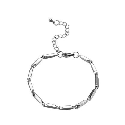 Bamboo Titanium Men Bracelet