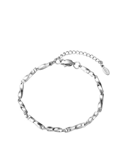 Mobius Couple Titanium Bracelet