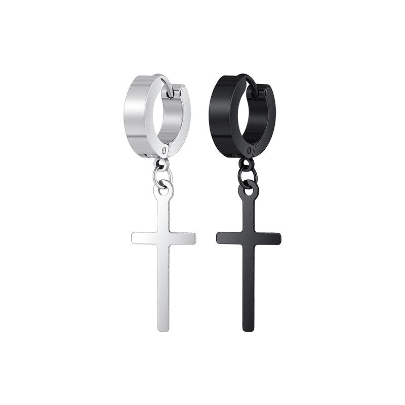 Cross Ear Cuff Clip