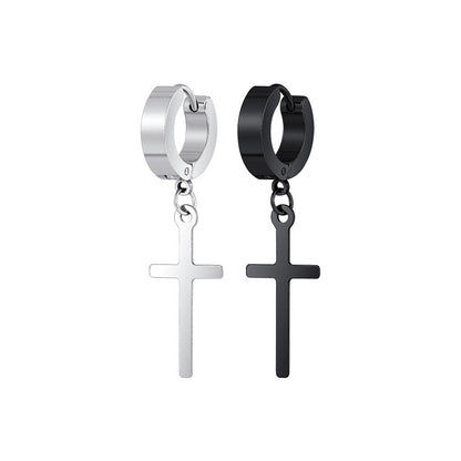 Cross Ear Cuff Clip