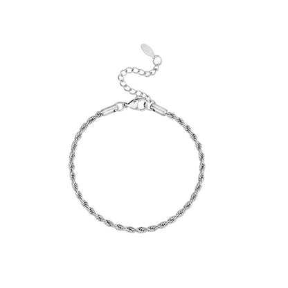 Braided Titanium Adjustable Bracelet
