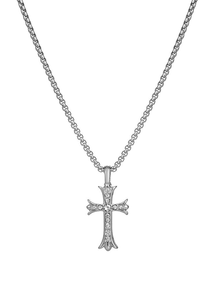 Long Cross Hip Hop Necklace