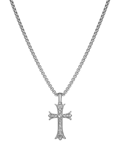 Long Cross Hip Hop Necklace