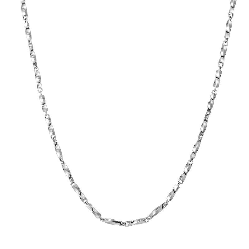 Mobius Titanium Steel Necklace