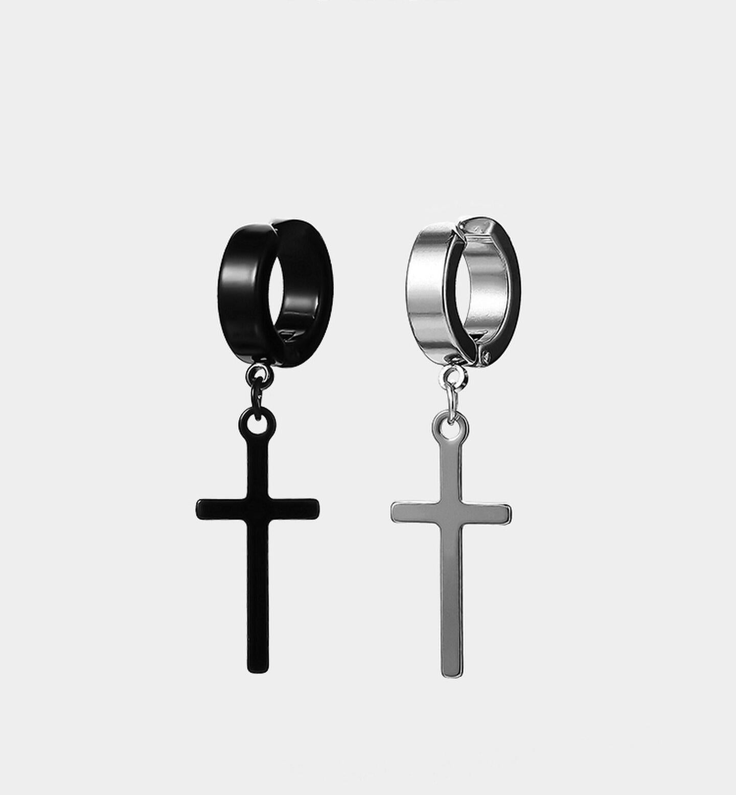 Cross Ear Cuff Clip