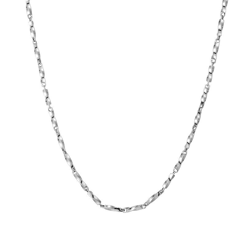 Mobius Titanium Steel Necklace