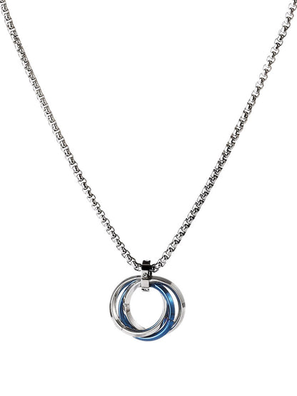 Minimal Men Pendant Necklace
