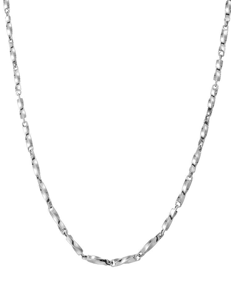 Mobius Titanium Steel Necklace