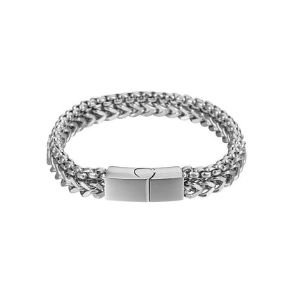 Titanium Cuban Men Bracelet