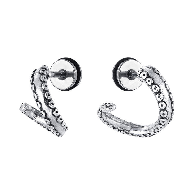 Octopus Tentacle Tongue Stud
